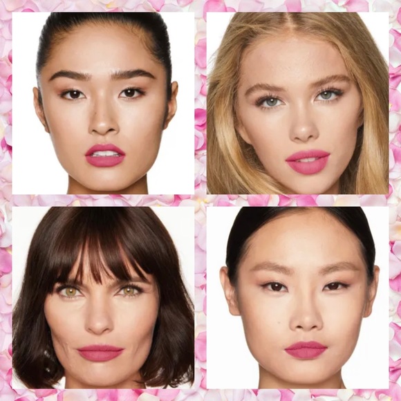 Charlotte Tilbury Hollywood Lips Matte Lip Gloss - Pin Up Pink - NIB - $34 MSRP - Picture 4 of 11